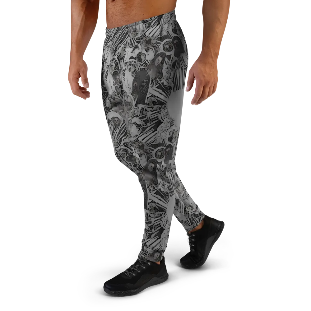 Dusk Enigma on Men's Joggers — Left