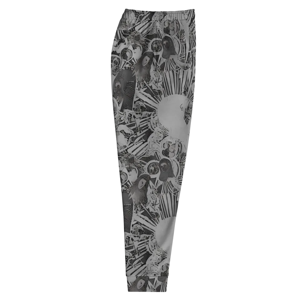 Dusk Enigma on Men's Joggers — Right