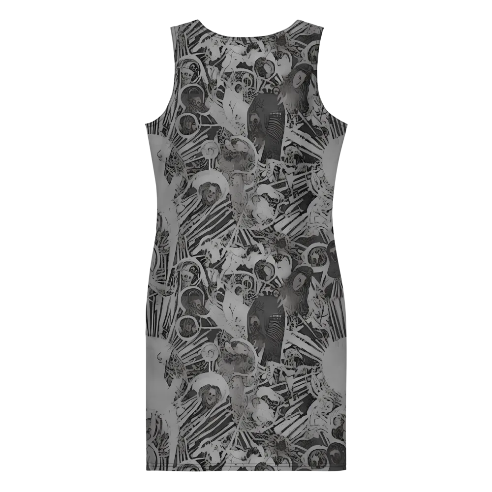 Dusk Enigma on Bodycon Dress — Back