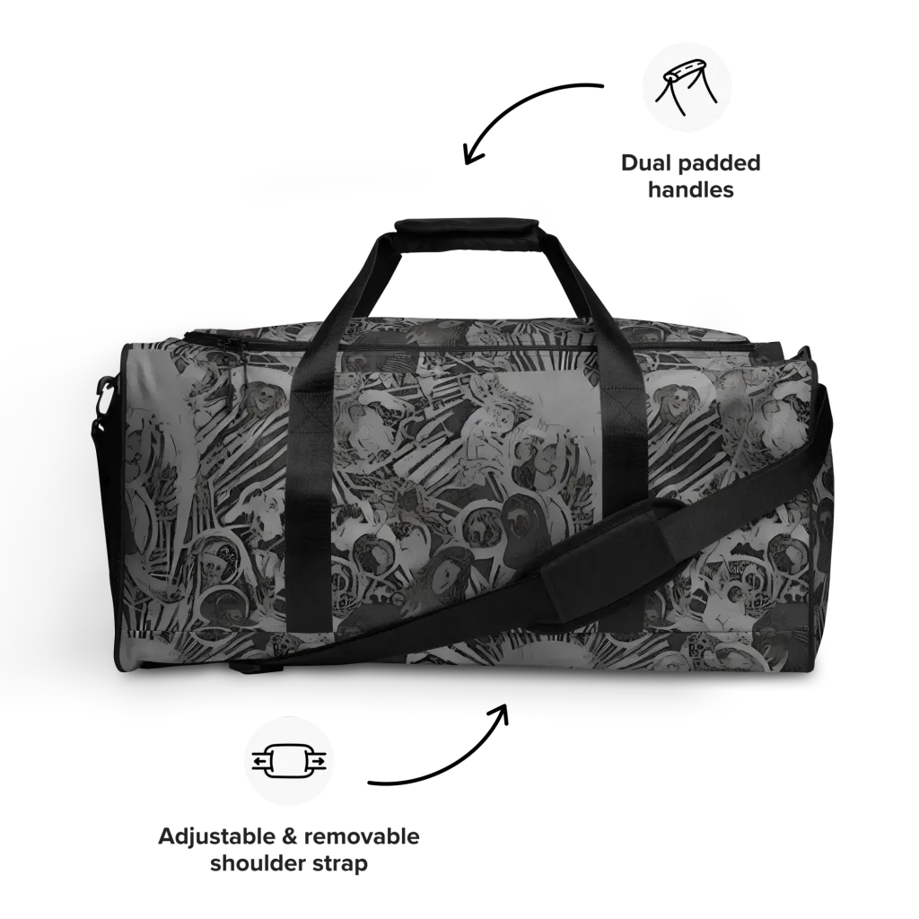 Dusk Enigma on Duffle Bag — Front