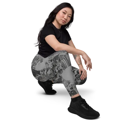 Dusk Enigma on a Leggings with Pockets