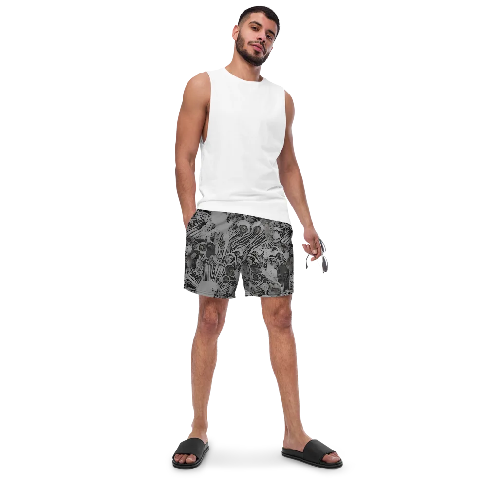 Dusk Enigma on Swim Trunks — Front