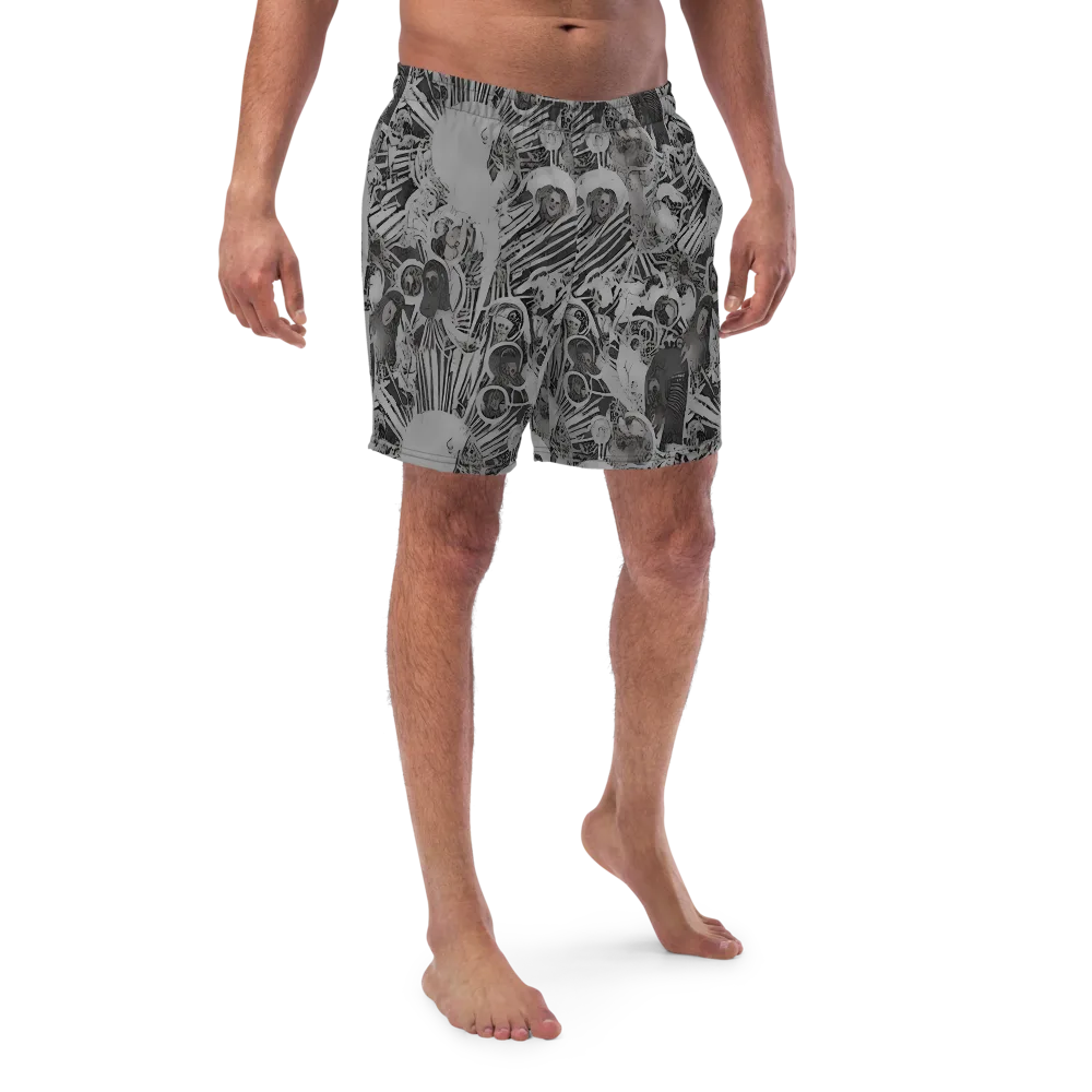 Dusk Enigma on Swim Trunks — Front