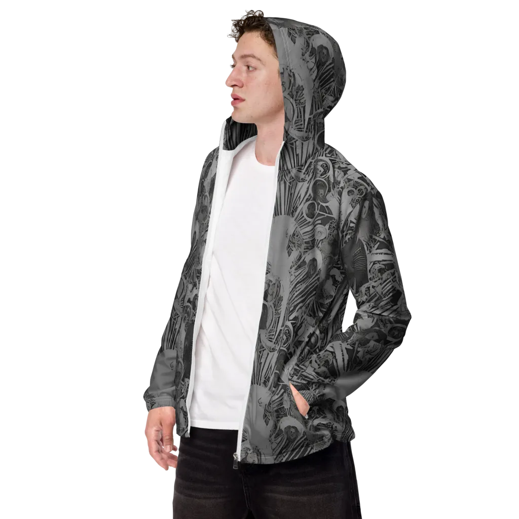 Dusk Enigma on Men's Windbreaker — Left Front