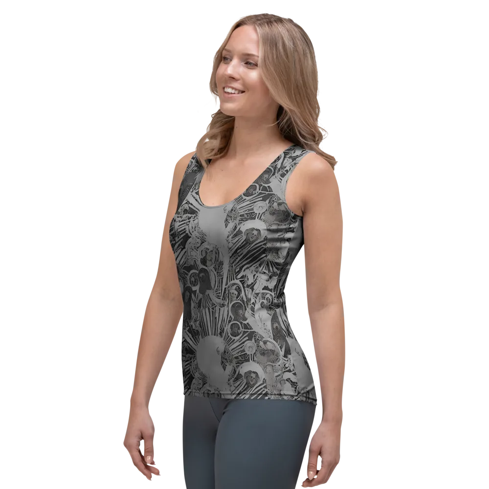 Dusk Enigma on Women's Tank Top — Left Front