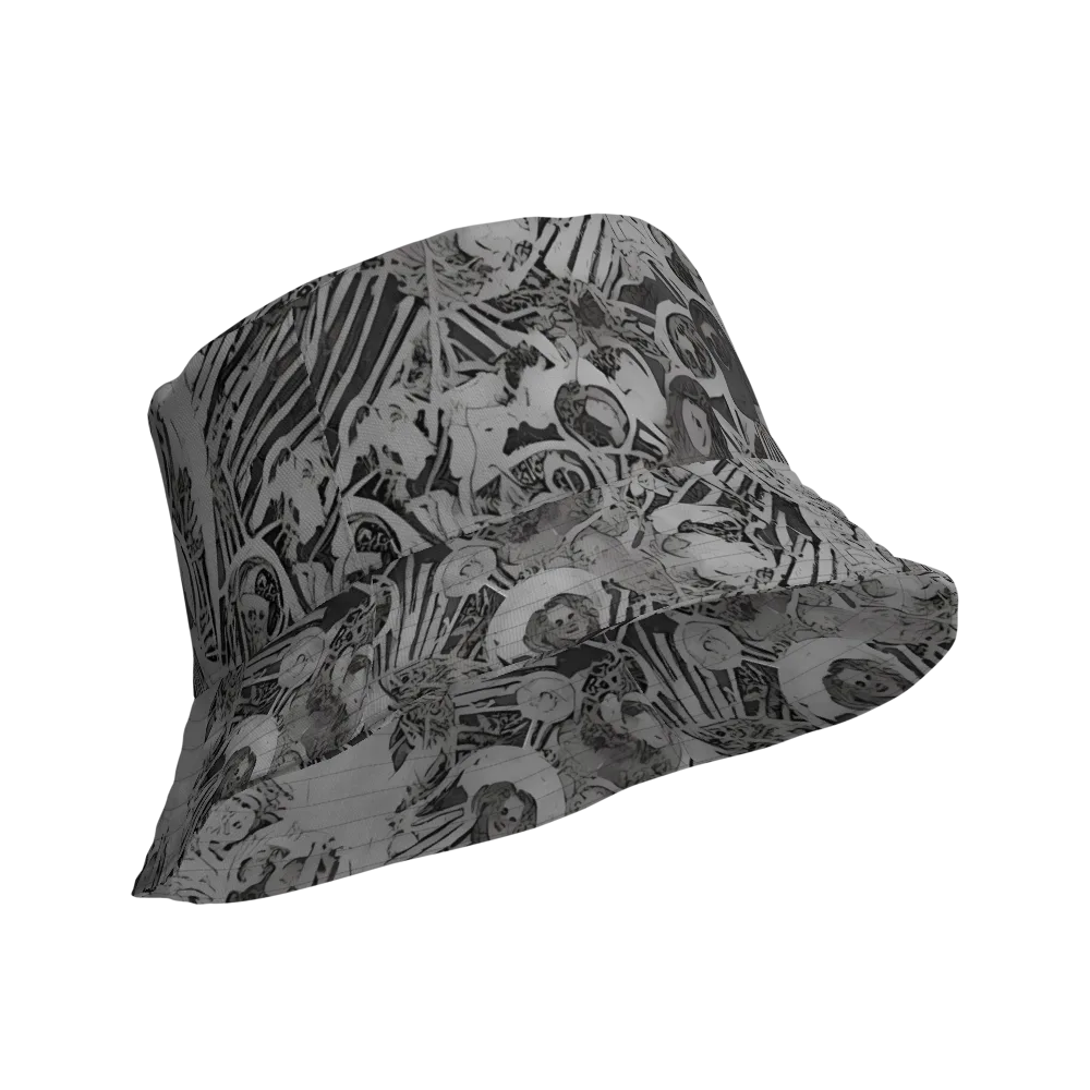 Dusk Enigma on Reversible Bucket Hat — Product details Outside