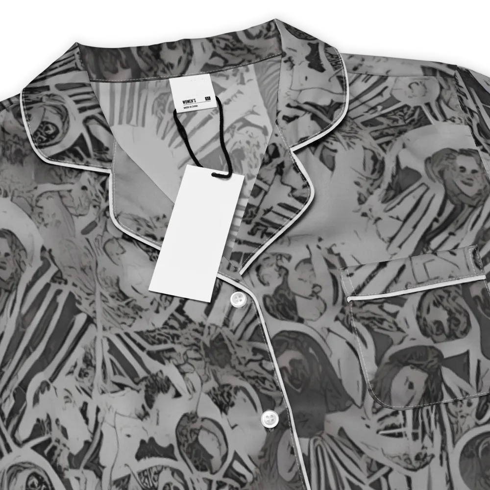 Dusk Enigma on Women's Short Sleeve Pajama Top — Product details