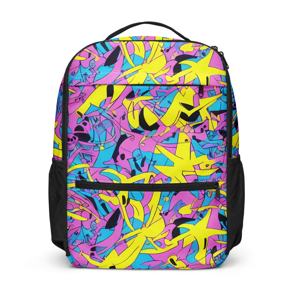 Neon Jive on Utility Backpack — Front