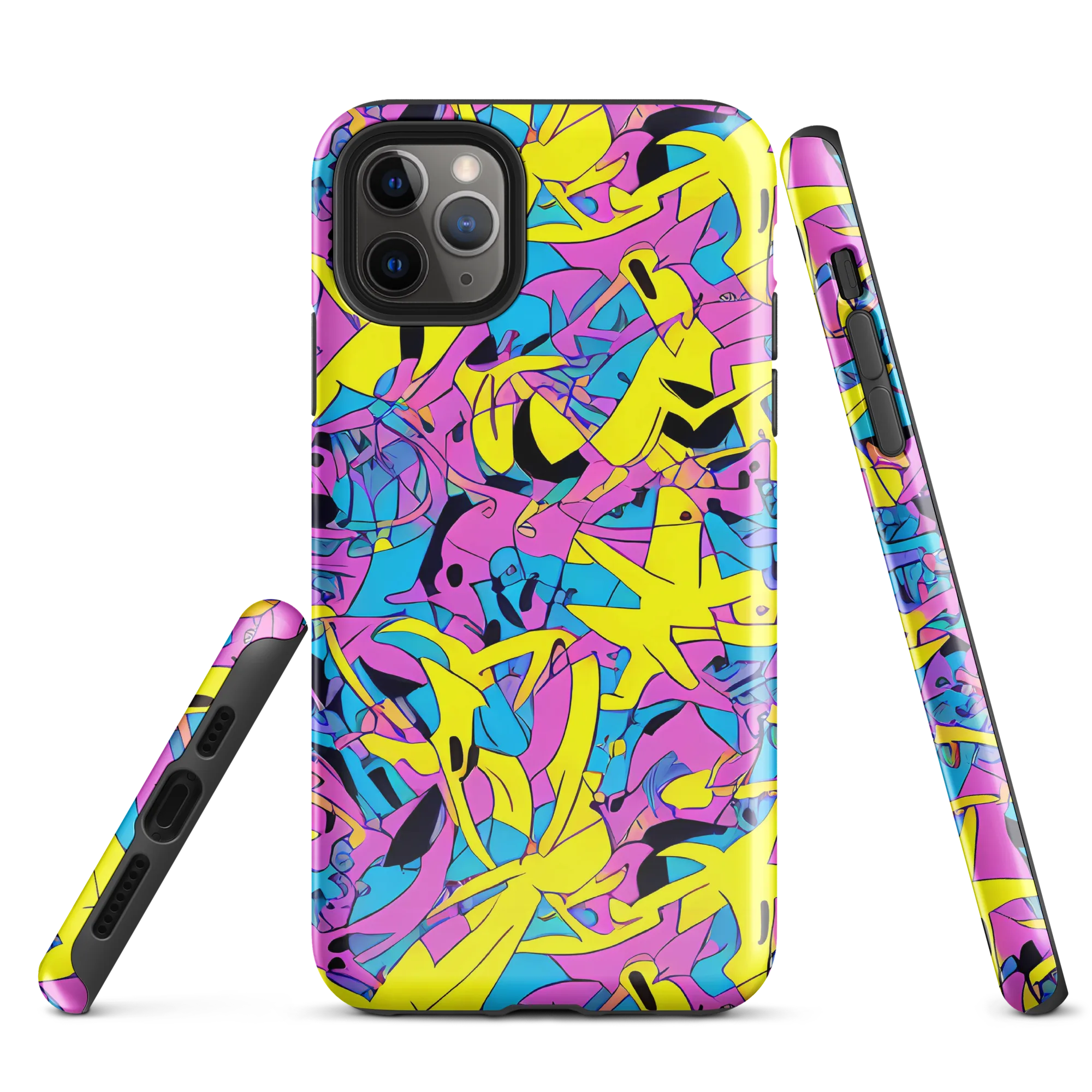 Neon Jive on Tough Case for iPhone® — Front