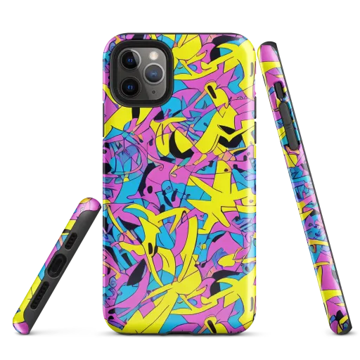 Neon Jive on a Tough Case for iPhone®