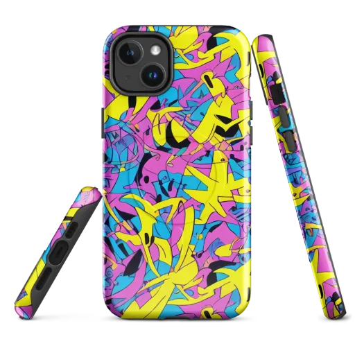 Neon Jive on a MagSafe Tough Case for iPhone®