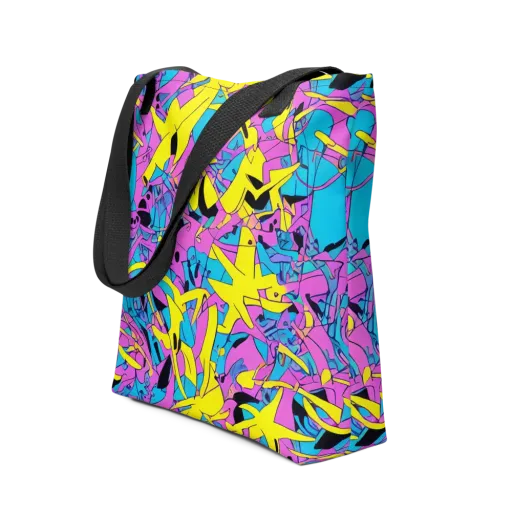 Neon Jive on a Tote Bag