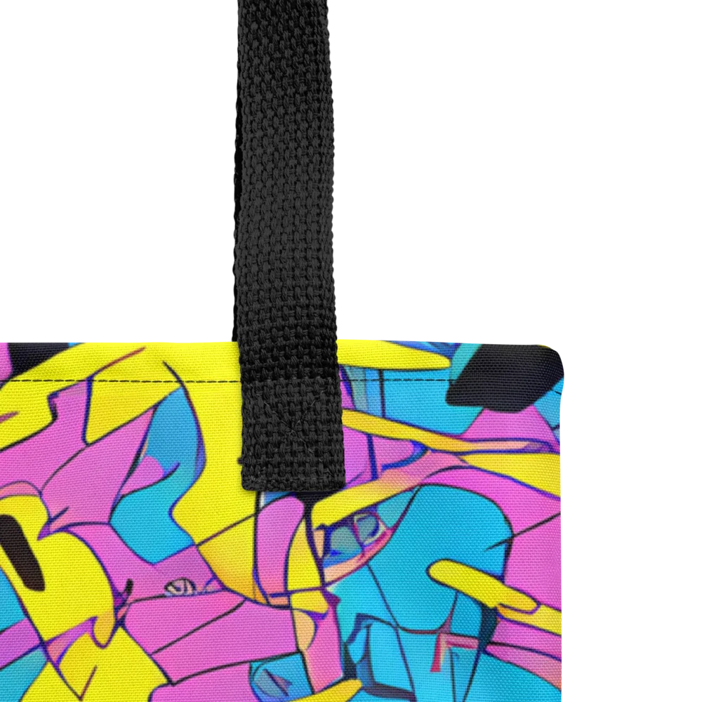 Neon Jive on Tote Bag — Product details