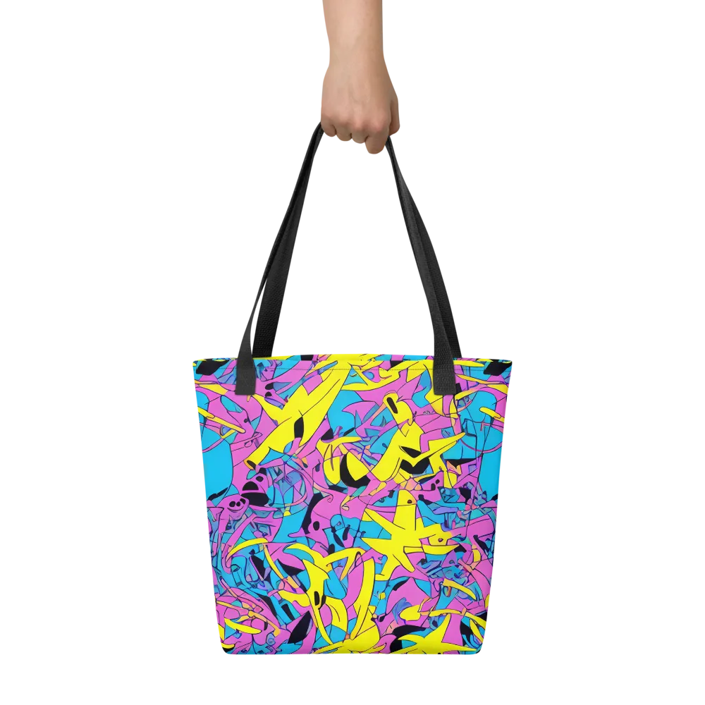 Neon Jive on Tote Bag — Front