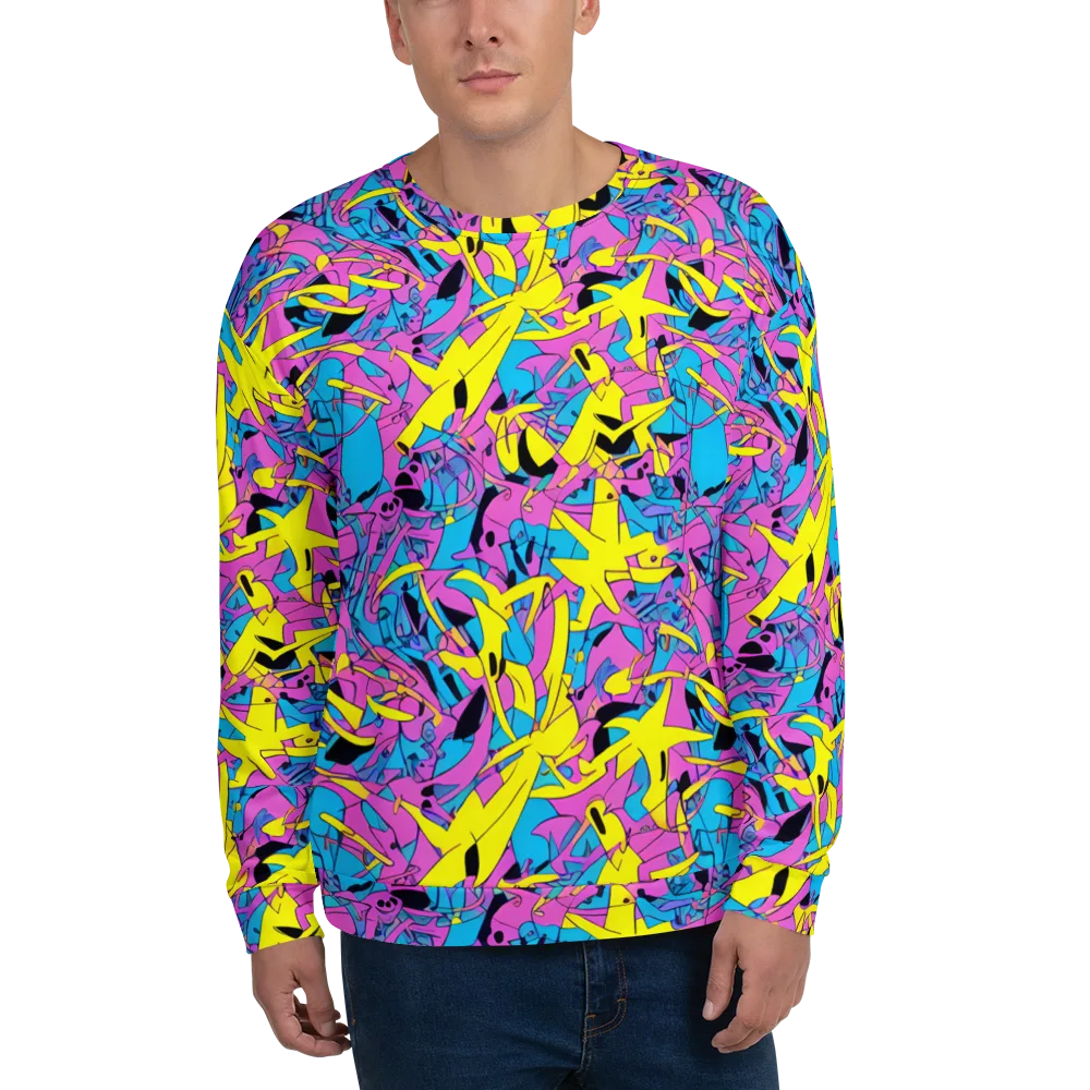 Neon Jive on Sweatshirt — Front
