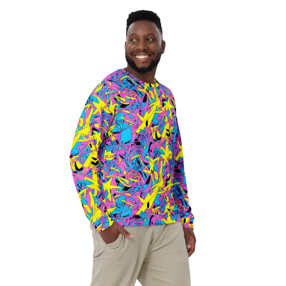 Neon Jive on Sweatshirt — Front