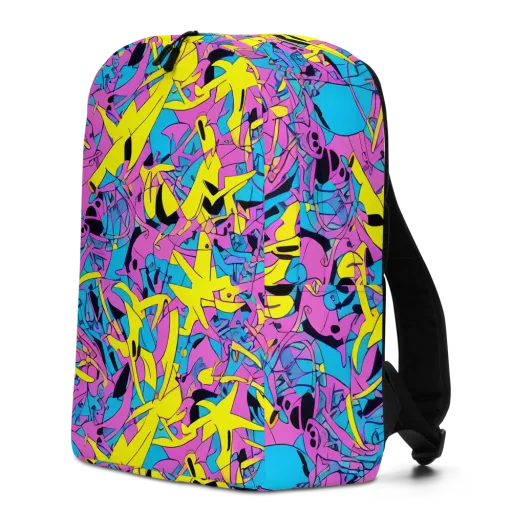 Neon Jive on a Minimalist Backpack