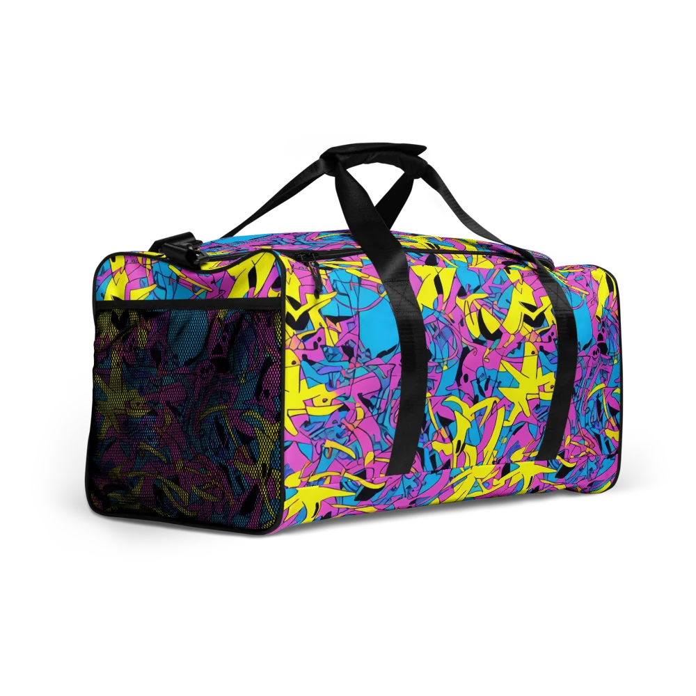Neon Jive on Duffle Bag — Right Front