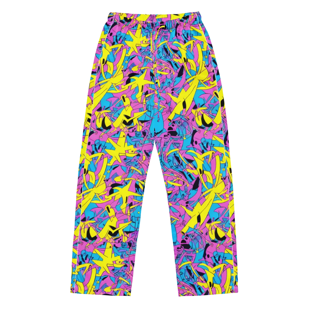 Neon Jive on Women's Pajama Pants — Front