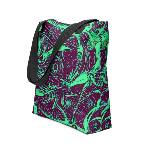 Acid Current on a Tote Bag