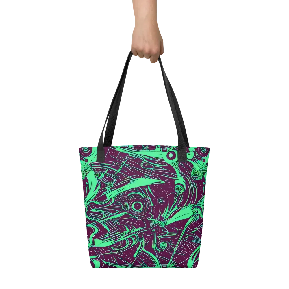 Acid Current on Tote Bag — Front