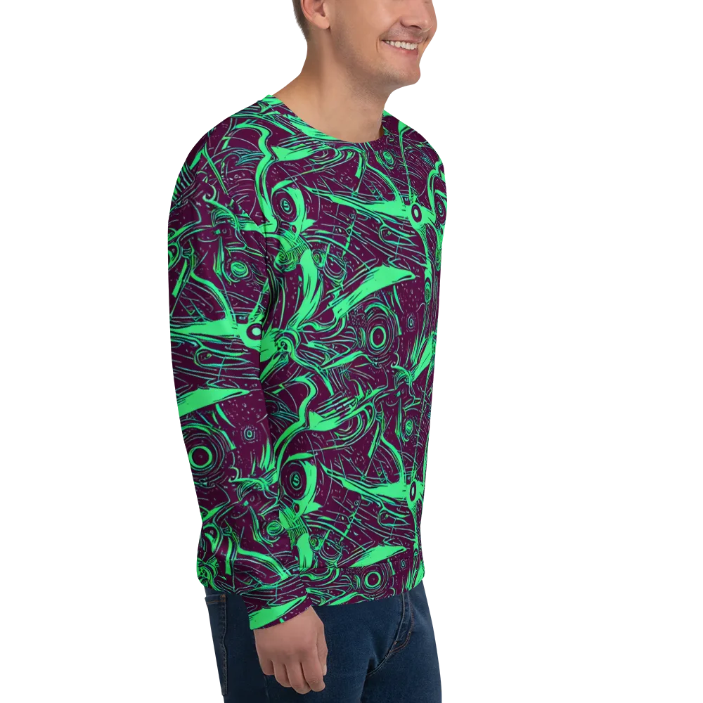 Acid Current on Sweatshirt — Right Front