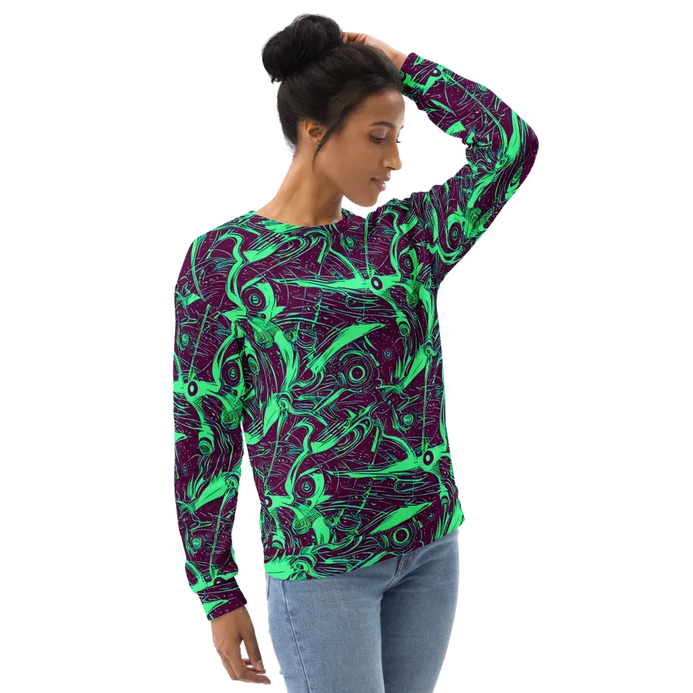 Acid Current on Sweatshirt — Right Front