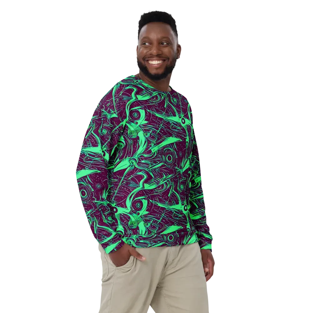 Acid Current on Sweatshirt — Front