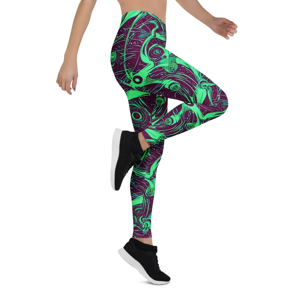 Acid Current on Leggings — Right