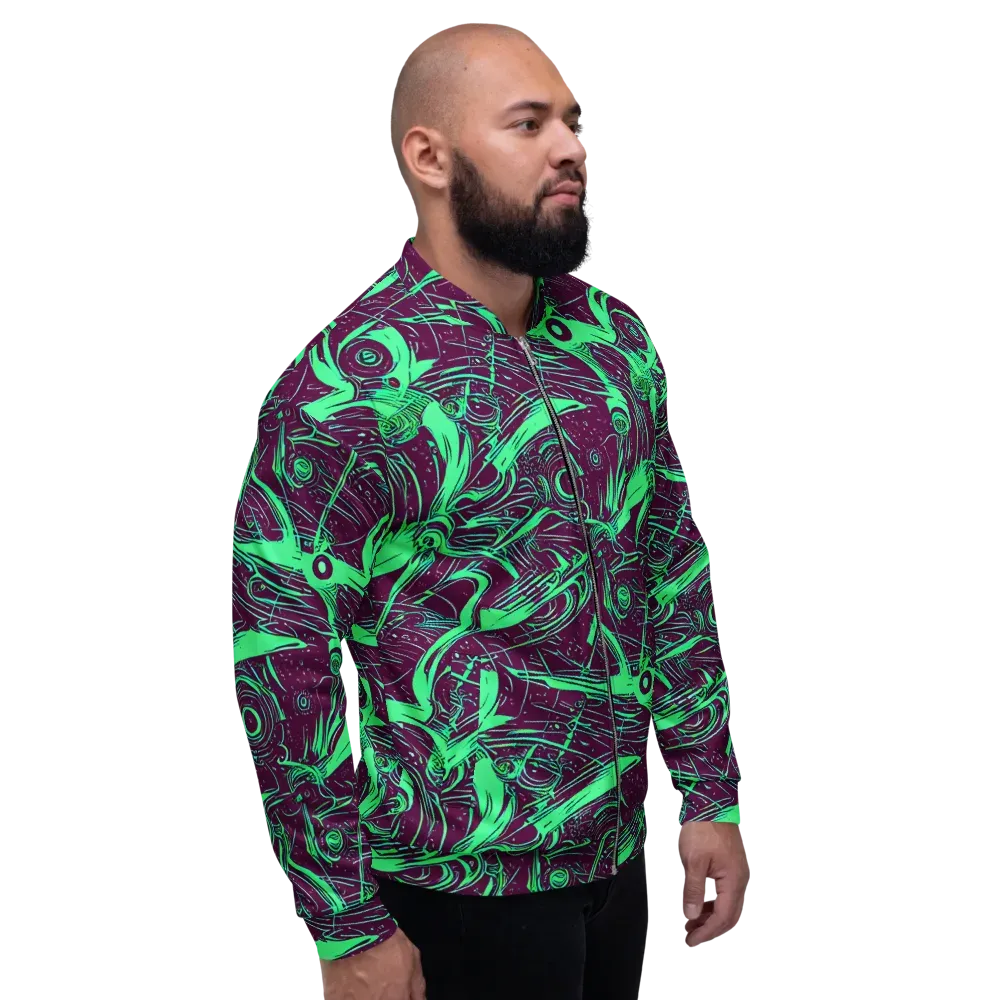 Acid Current on Bomber Jacket — Right