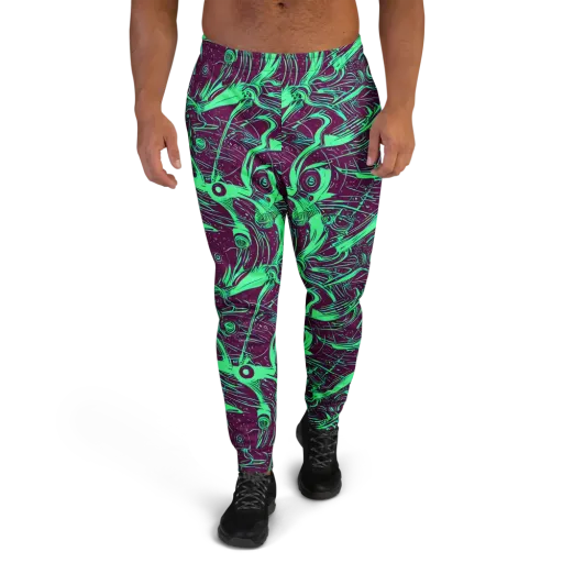 Acid Current on a Men's Joggers