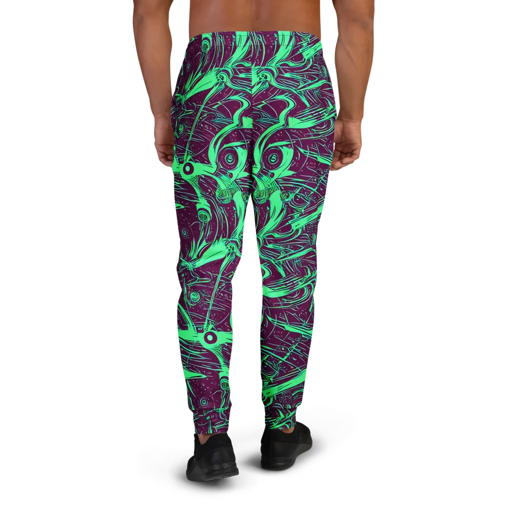 Acid Current on Men's Joggers — Back