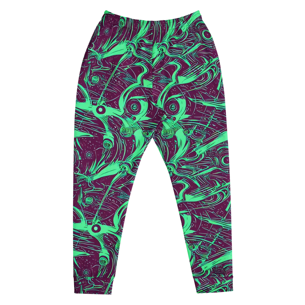 Acid Current on Men's Joggers — Front