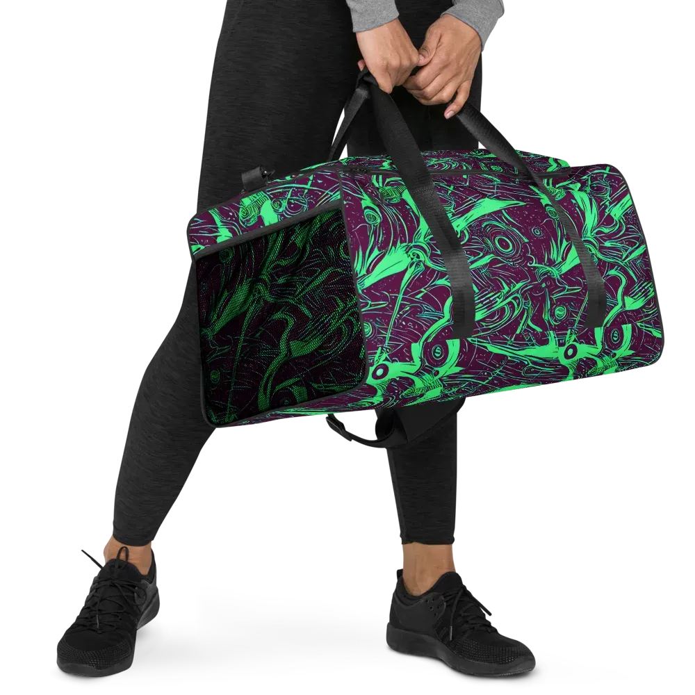 Acid Current on Duffle Bag — Right Front