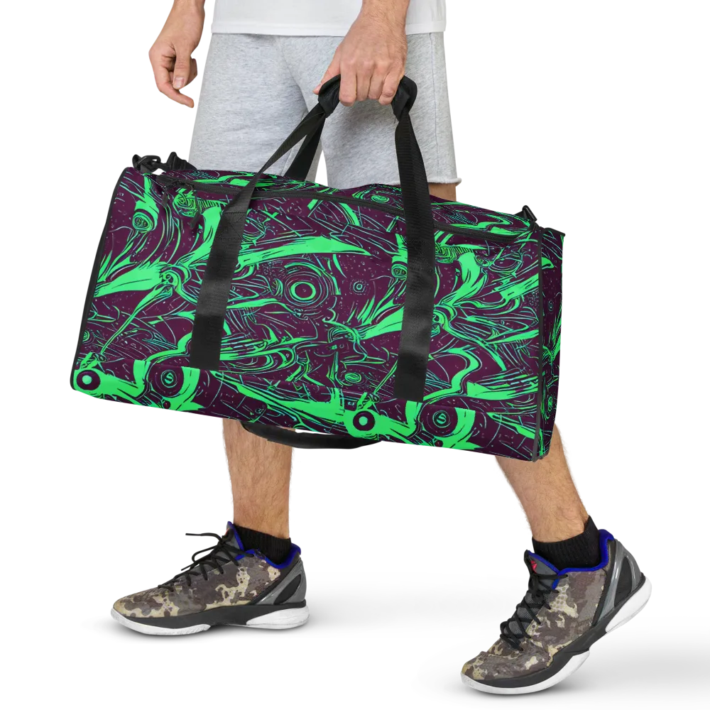 Acid Current on Duffle Bag — Front