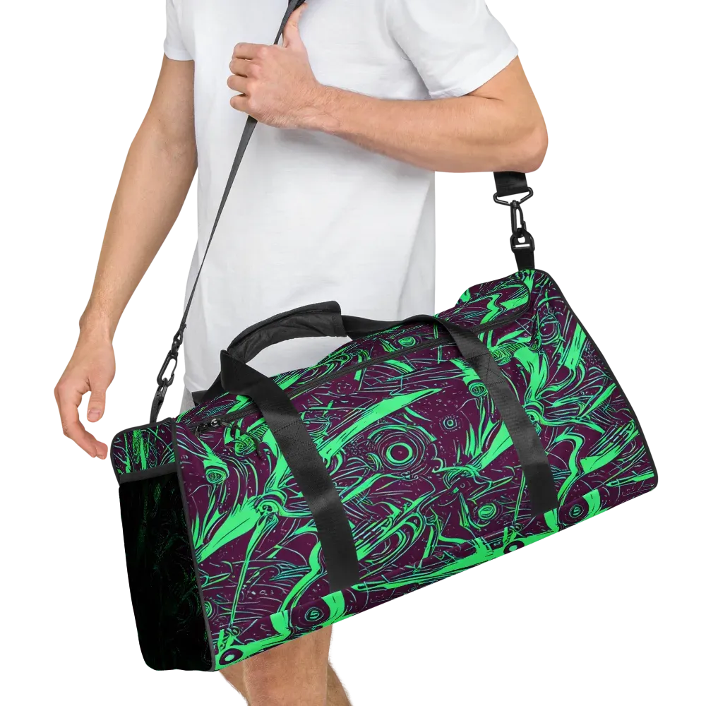 Acid Current on Duffle Bag — Right Front