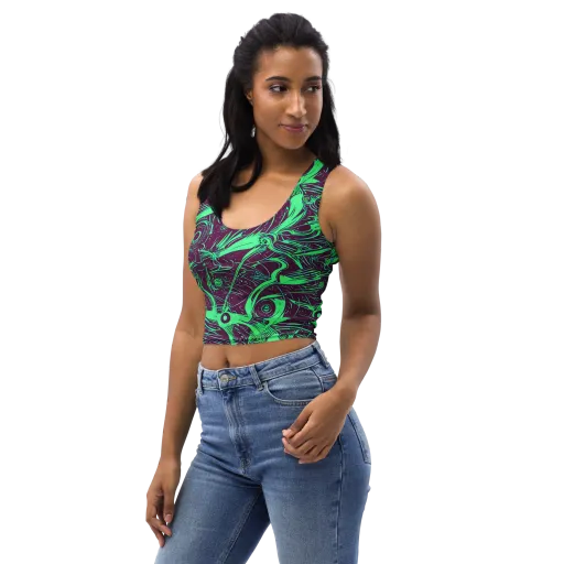 Acid Current on a Crop Top