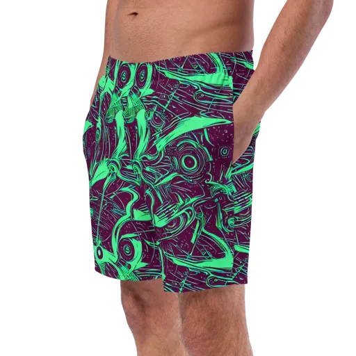 Acid Current on a Swim Trunks