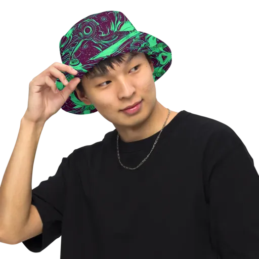 Acid Current on a Reversible Bucket Hat
