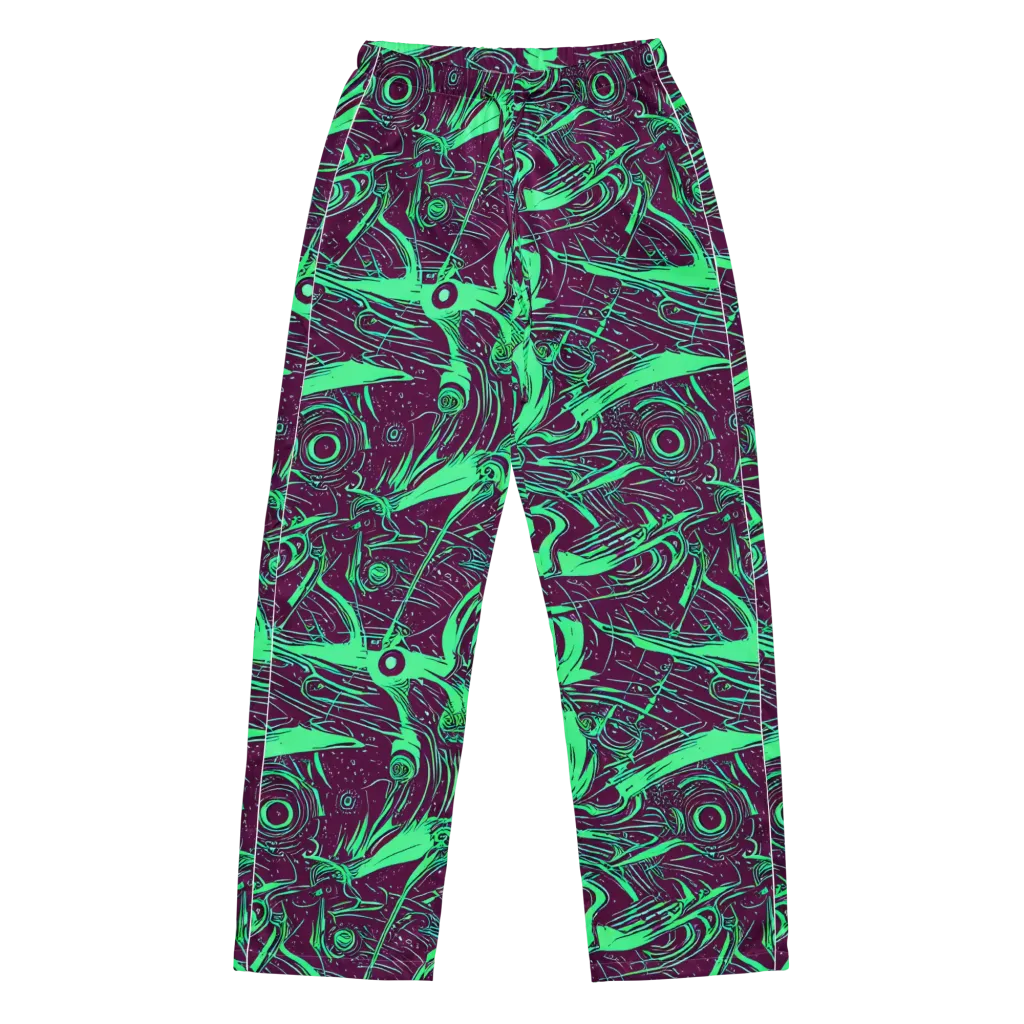 Acid Current on Women's Pajama Pants — Front