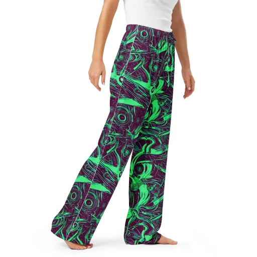 Acid Current on a Women's Pajama Pants
