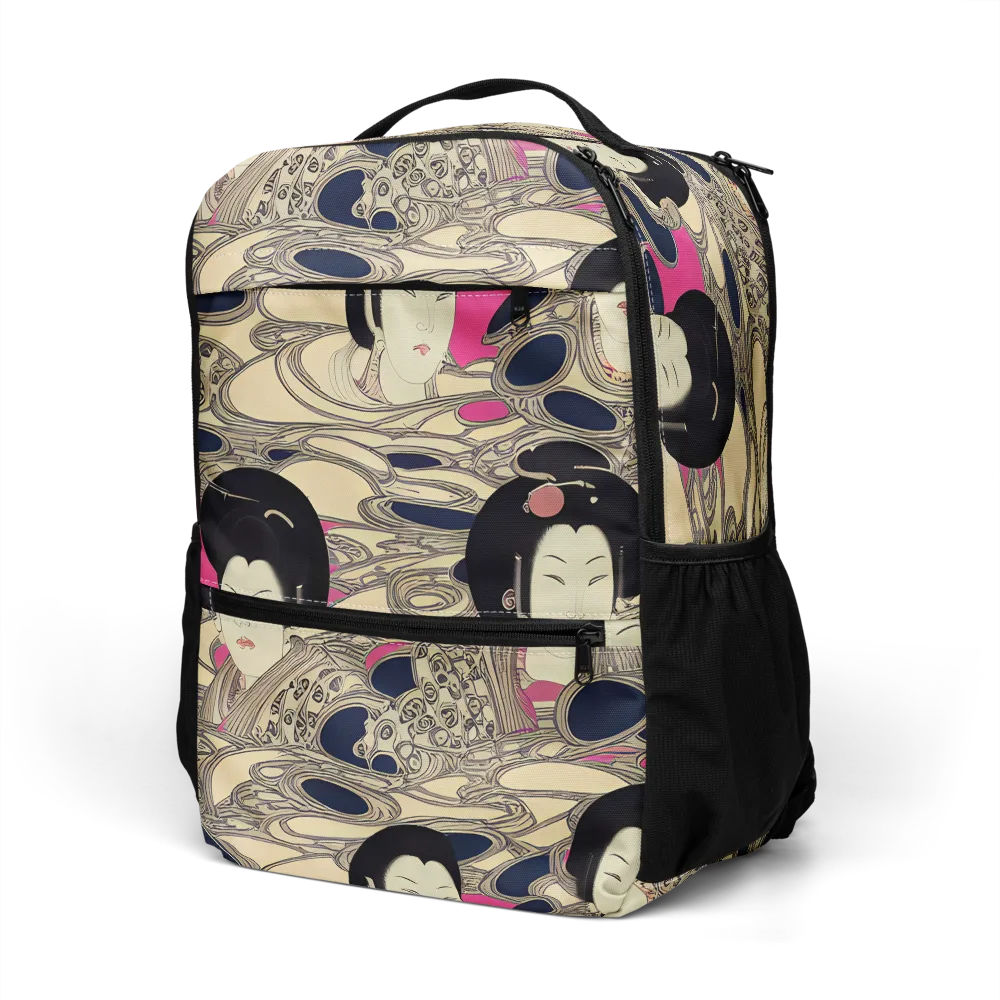 Timeless Reverie on Utility Backpack — Left Front