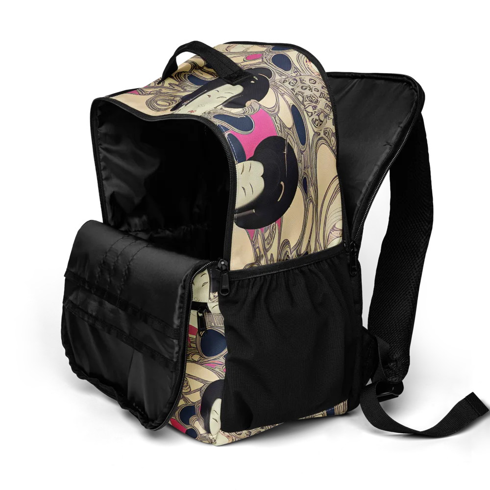 Timeless Reverie on Utility Backpack — Product details 2