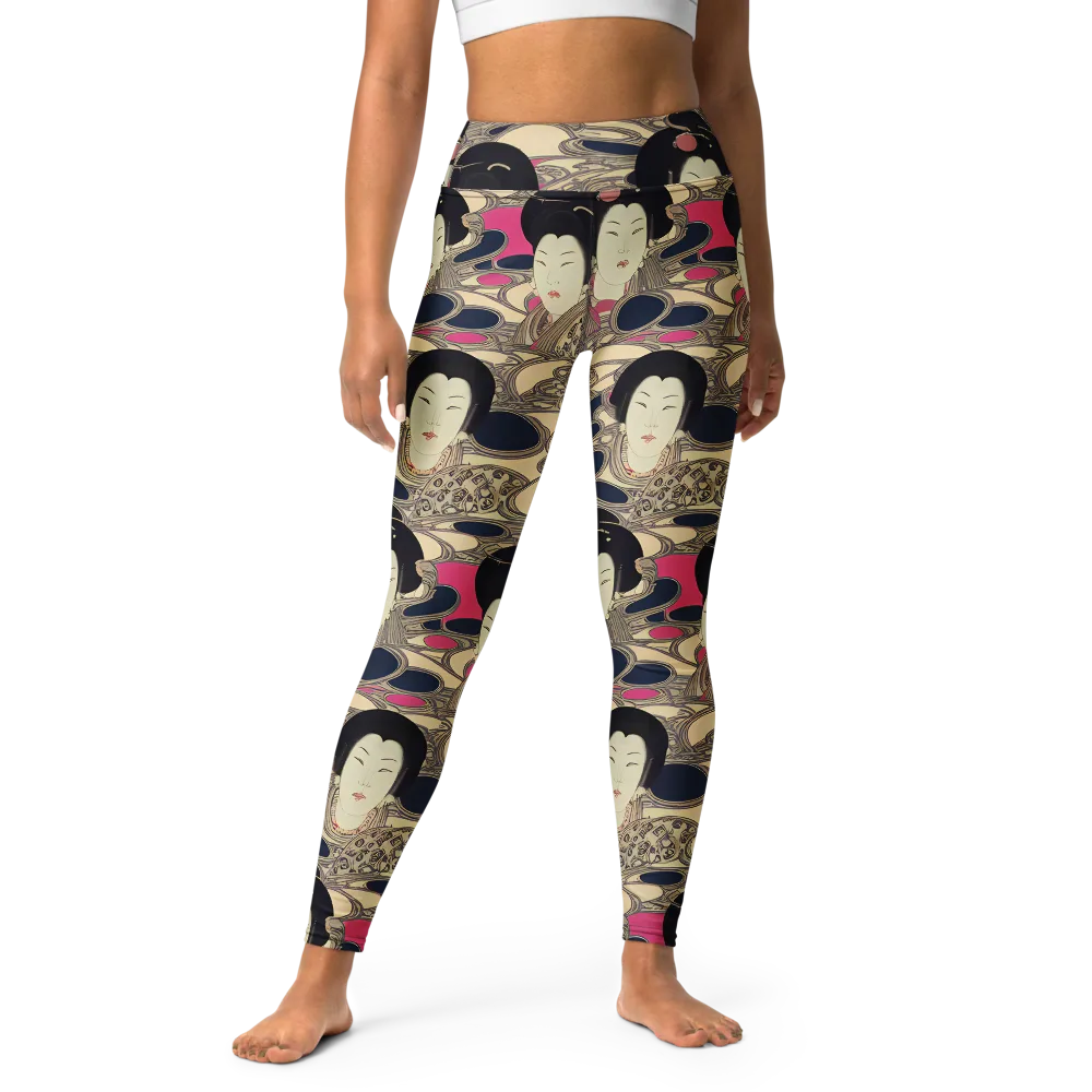 Timeless Reverie on Yoga Leggings — Front