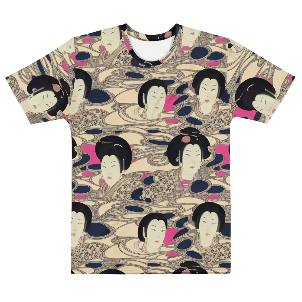 Timeless Reverie on Men's Cotton Crew Neck T-Shirt — Front
