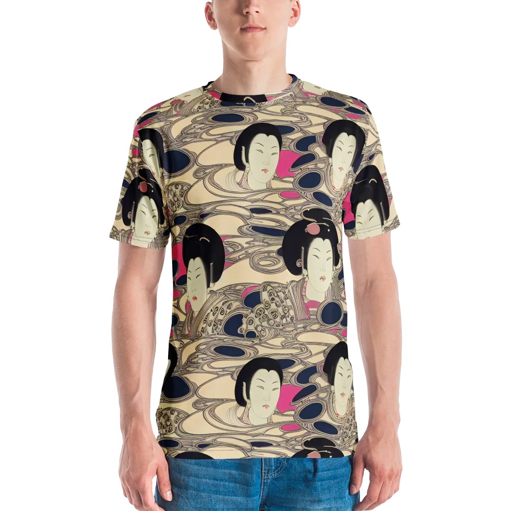 Timeless Reverie on Men's Crew Neck T-Shirt — Front