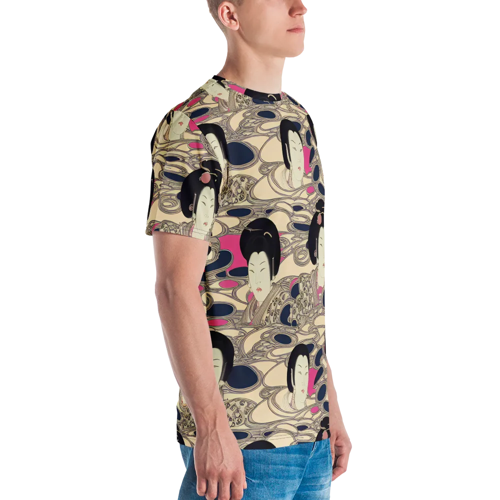 Timeless Reverie on Men's Crew Neck T-Shirt — Right