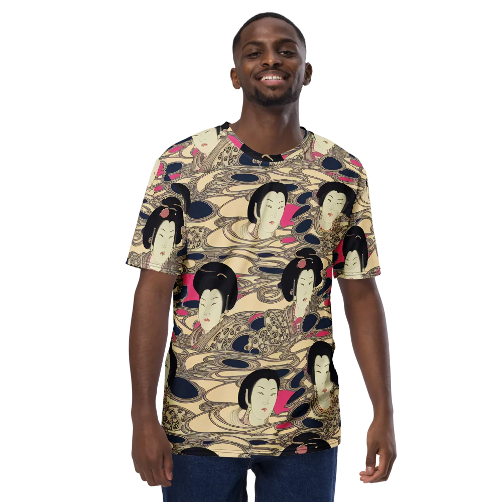 Timeless Reverie on Men's Crew Neck T-Shirt — Front