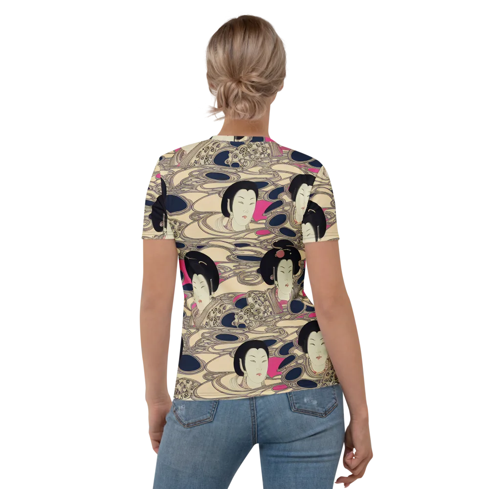 Timeless Reverie on Women's Crew Neck T-Shirt — Back
