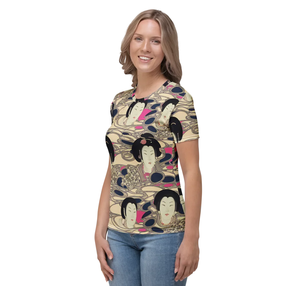 Timeless Reverie on Women's Crew Neck T-Shirt — Left